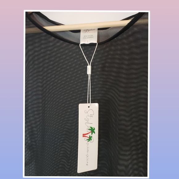 🤎🖤Stylish Swimwear Sheer Bathing suit Cover🖤🤎 - Picture 6 of 8